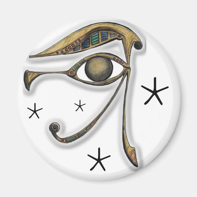 Utchat - Amulet of Protection Magnet (Front)