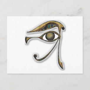 Utchat - Amulet of Protection Postcard