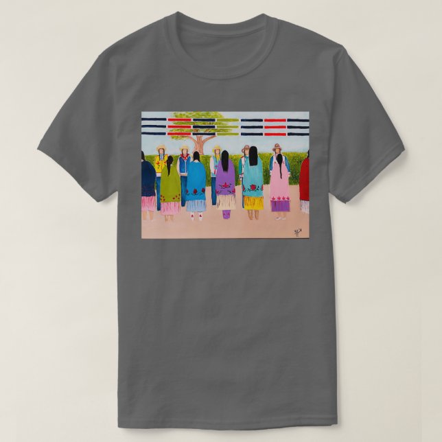 Ute Bear Dance  T-Shirt (Design Front)