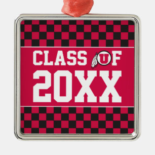 Ute Class Year Metal Ornament