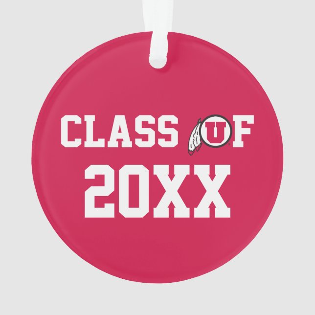 Ute Class Year Ornament (Back)