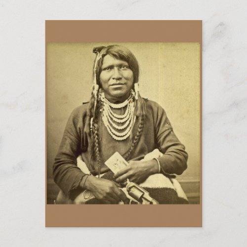 Ute Indian with Pistol and Card