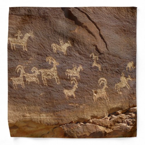 Ute Petroglyphs _ Bandana