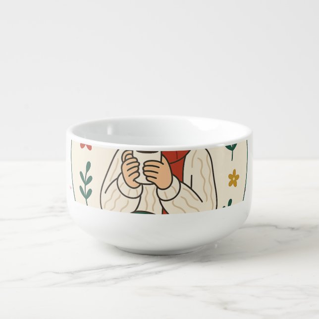 ute soup mug (Front)
