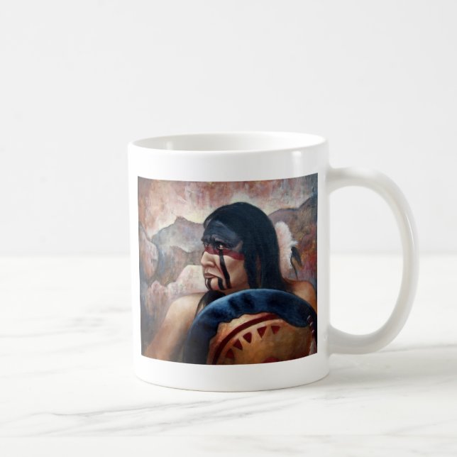 UTE WARRIOR COFFEE MUG (Right)