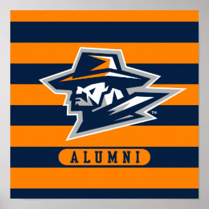 UTEP Alumni Stripes Poster