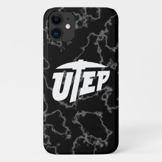 UTEP Black Marble iPhone 11 Case