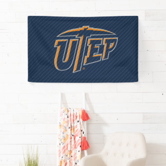 UTEP Carbon Fiber Banner