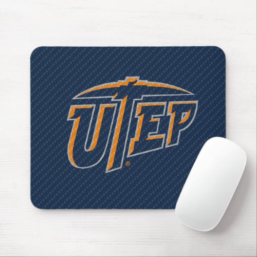 UTEP Carbon Fiber Mouse Pad
