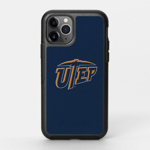 UTEP Carbon Fiber OtterBox Symmetry iPhone 11 Pro Case