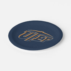 UTEP Carbon Fiber Paper Plates