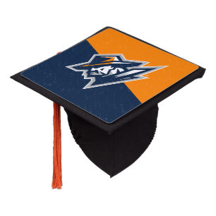 UTEP Color Block Distressed Graduation Cap Topper