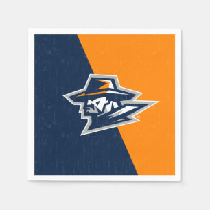 UTEP Color Block Distressed Napkins