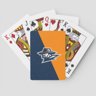 UTEP Color Block Distressed Poker Cards
