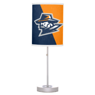 UTEP Color Block Distressed Table Lamp