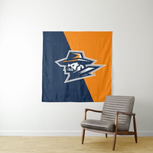 UTEP Color Block Distressed Tapestry
