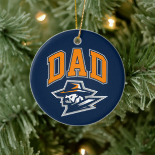 UTEP Dad Ceramic Ornament