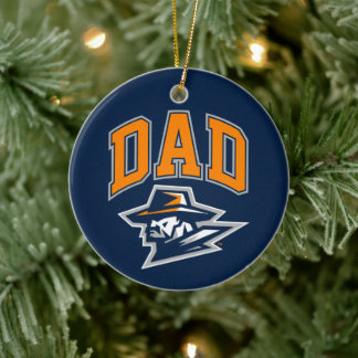 UTEP Dad Ceramic Ornament