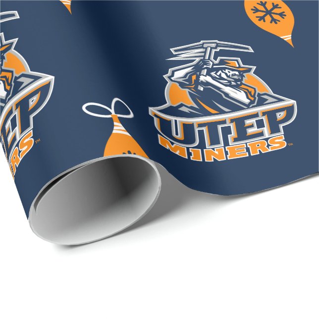 UTEP Holiday Wrapping Paper (Roll Corner)
