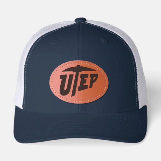UTEP LEATHER PATCH HAT (Front)