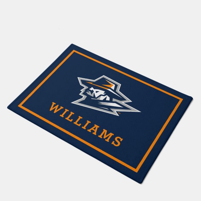 UTEP Miner Logo Doormat (Angled)