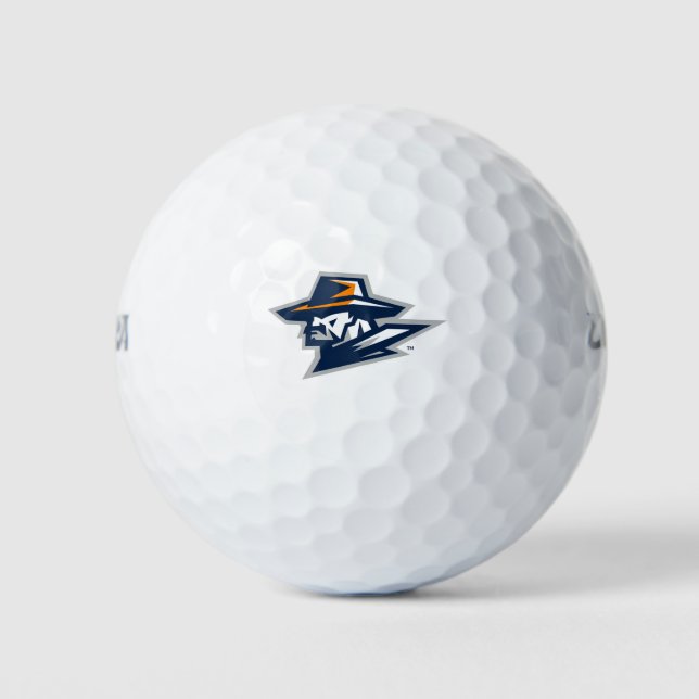 UTEP Miner Logo Golf Balls (Front)