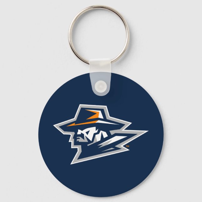UTEP Miner Logo Keychain (Front)