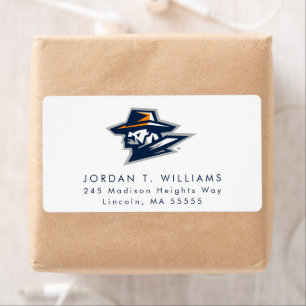 UTEP Miner Logo Label