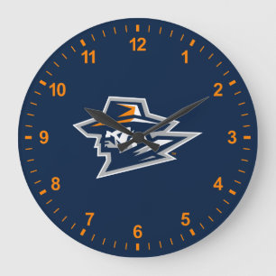 UTEP Miner Logo Large Clock