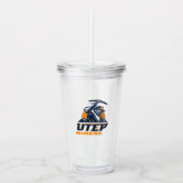 El Paso City Skyline 16oz Glass Tumbler Drinking Glass Engraved