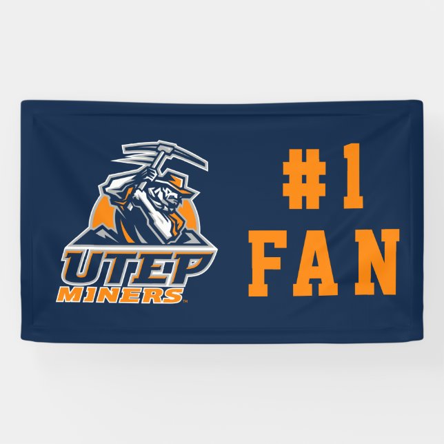 UTEP Miners Banner (Horizontal)