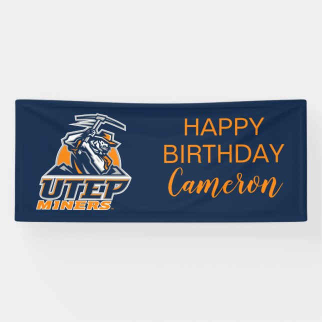UTEP Miners Banner (Horizontal)