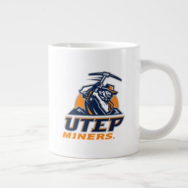 UTEP Miners Giant Coffee Mug (Right)