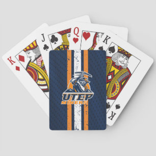 UTEP Miners Jersey Poker Cards