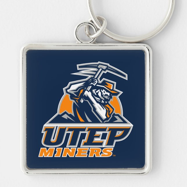 UTEP Miners Keychain (Front)