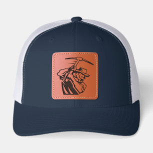 UTEP Miners Leather Patch Hat