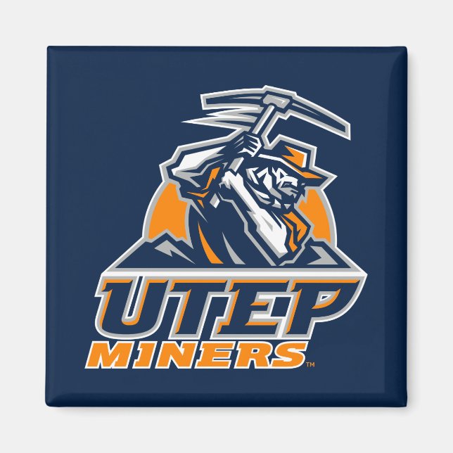 UTEP Miners Magnet (Front)