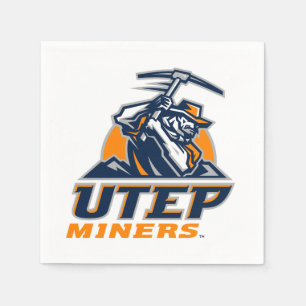 UTEP Miners Napkins