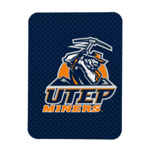 UTEP Miners Polka Dots Magnet