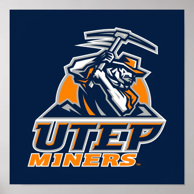 UTEP Miners Poster | Zazzle