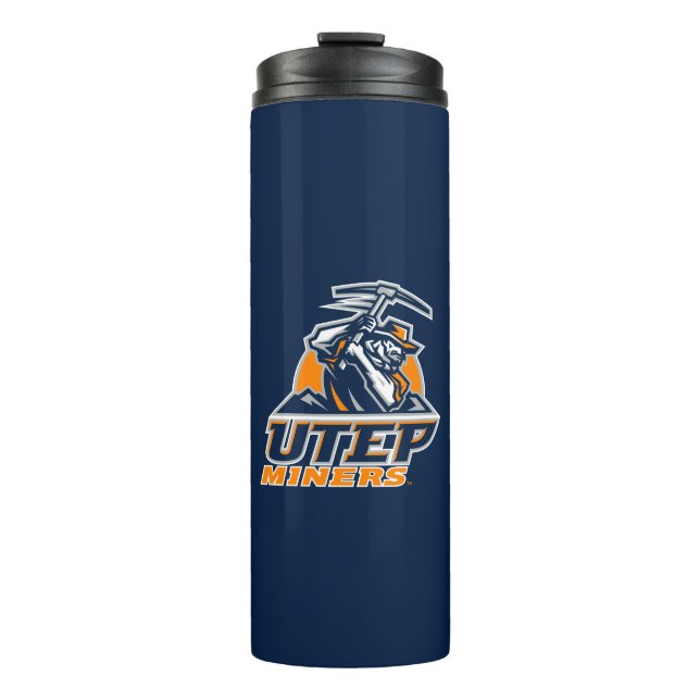 UTEP Miners Thermal Tumbler (Front)