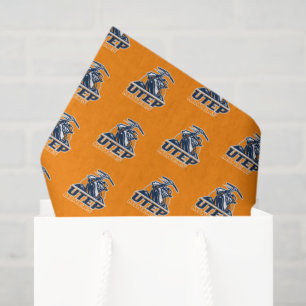UTEP Miners Tissue Paper