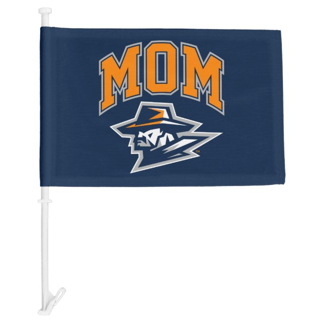 UTEP Mom Car Flag (Front)