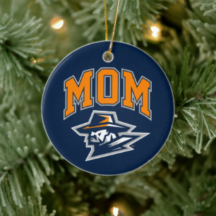 UTEP Mom Ceramic Ornament