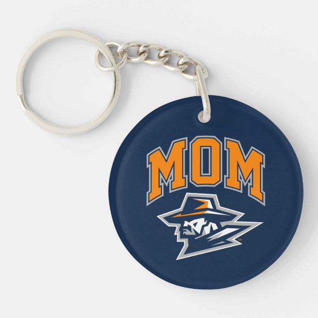 UTEP Mom Keychain (Front)