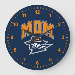 UTEP Mom Large Clock