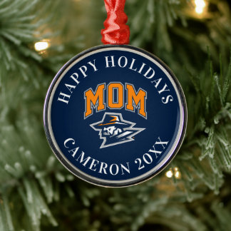 UTEP Mom Metal Ornament