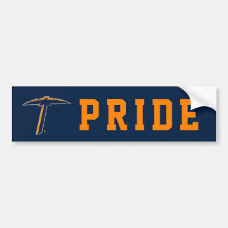 UTEP Pickaxe Bumper Sticker