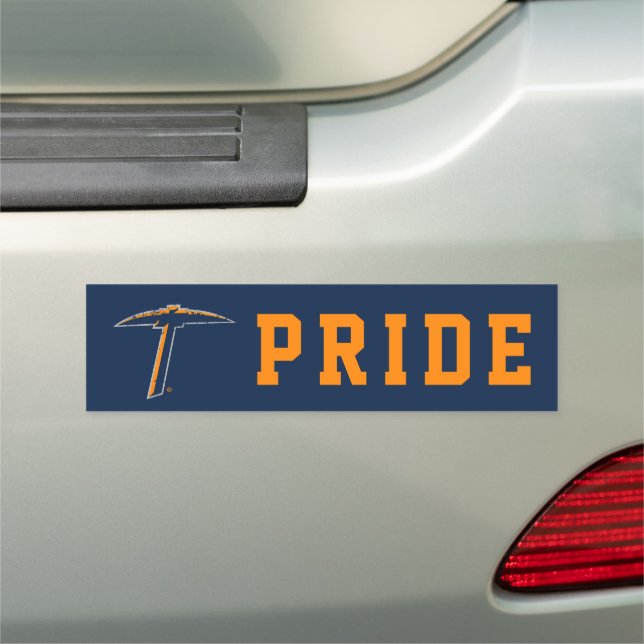UTEP Pickaxe Car Magnet (In Situ)