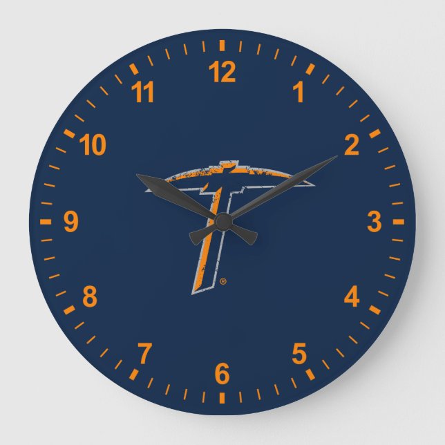 UTEP Pickaxe Large Clock (Front)